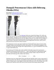 dampak pencemaran udara oleh belerang oksida.doc