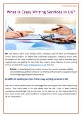 What is Essay Writing Services in UK.pdf