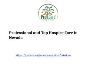 Professional and Top Hospice Care in Nevada.pptx